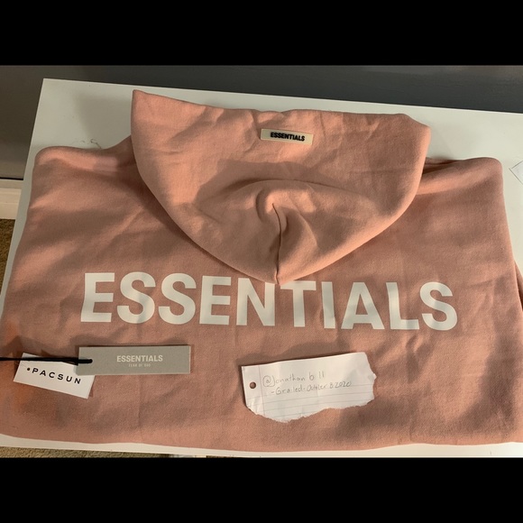 Fear of god essentials 3M hoodie